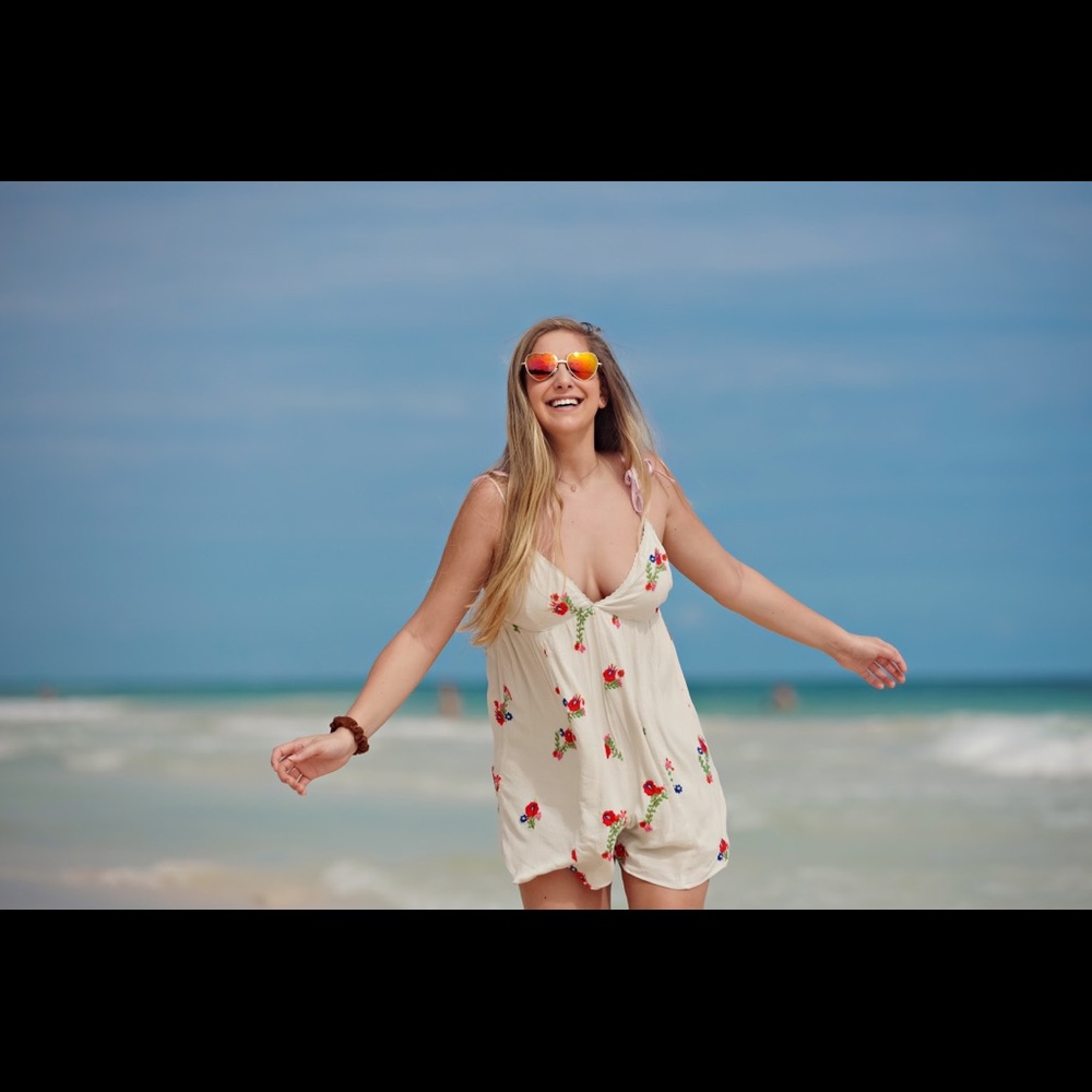 Flower romper